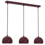  Luster na sajli SOOL 3xE27/15W/230V bordo | Eponuda.com