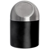 Orion Črn koš za smeti iz nerjavečega jekla 1,2 l BLACK – | Shoptok.si