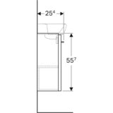 Geberit Ormarić Selnova Square 39,6x55,7x22,6 500.183.01.1 | ePonuda.com