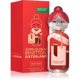 Benetton Sisterland Red Rose toaletna voda za ženske 80 ml | Shoptok.si