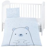 Kikka Boo posteljina navlaka KKB 3pcs my Bear plava
