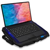 Connect IT CCP-2200-BK-Podloga za hlađenje za laptop 4x ventilatora 2xUSB crna/plava | Eponuda.com