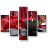  Slike na platnu 5-delne FENG SHUI FS040E50 (moderne slike na) | Shoptok.si