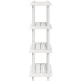  Jedinca za police 4 razina 100 x 40 x 136,5 cm PP Bijela | Eponuda.com