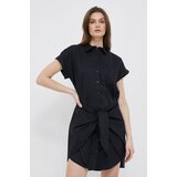 Polo Ralph Lauren Obleka črna barva | Shoptok.si