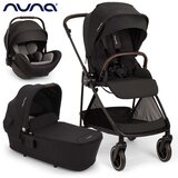 Nuna® dječja kolica 3u1 ixxa™ next + lytl™ + arra™ flex caviar | shoptok.hr