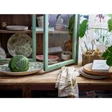 Bloomingville Svetlo zelena stenska vitrina iz masivne jelke 81x122x18 cm Hazem – | Shoptok.si