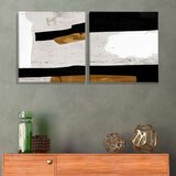 WALLXPERT ASR_CNV2-2 30x30 Multicolor Dekorativna Platna (2 Komada) | Eponuda.com