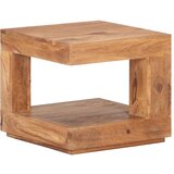  Stolić za kavu 45 x 45 x 40 cm od masivnog drva šišama | shoptok.hr