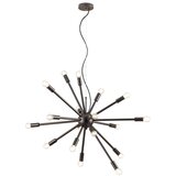  Redo 01-2936 - Visilica na sajli STELLAR 18xE14/25W/230V crni | Eponuda.com