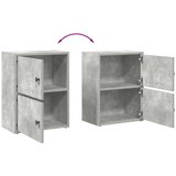  Regal za knjige boja betona 40x24x52 cm konstruirano drvo | shoptok.hr