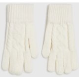 Marisse Women's Gloves Z-Re-4503 Off White Cene