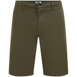 WE Fashion Chino hlače temno zelena | Shoptok.si