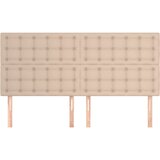  Uzglavlje Cappuccino 160x5x118/128 cm Imitacija kože | shoptok.hr