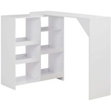 vidaXL barski stol s pomičnom policom bijeli 138 x 39 x 110 cm Cijene