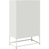 vidaXL Visoka komoda bijela 68x39x111,5 cm od čelika | shoptok.hr