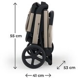 Kinderkraft kolica Nubi 3 Sand Beige Cene