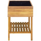  Povišena vrtna sadilica 78,5x58,5x78,5 cm od bagremovog drva | shoptok.hr