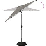  Suncobran za vrt s LED svjetlima i postoljem 230 x 230 cm | Eponuda.com