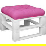  Blazina za palete roza 50x50x12 cm blago, (20657749) | Shoptok.si