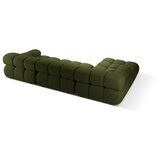 Micadoni Zelena kotna sedežna garnitura iz tkanine bouclé (levi kot) Bellis – Home | Shoptok.si