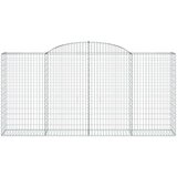  Lučne gabionske košare 11kom 300x50x140/160cm pocinčano željezo | shoptok.hr