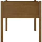  Vrtne sadilice 2 kom boja meda 70 x 70 x 70 cm masivna borovina | Eponuda.ba