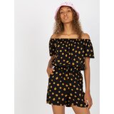 Sublevel Jumpsuit-D73781M62266KA-black-yellow | Shoptok.si