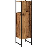  Kupaonski ormarić staro drvo 33x33x120 5 cm konstruirano drvo | shoptok.hr