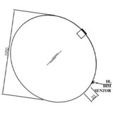 Kolpa San ogledalo malaya f1100 led-ir-dim | ePonuda.com