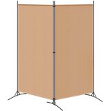 Pregrada sa 2 panela Bež 175 x 180 cm Tkanina | Eponuda.ba