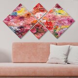Wallity slika 4MDF161623715, 60x115 cm, 4 dela | ePonuda.com