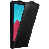 Cadorabo Ohišje, združljivo z LG G4 / G4 PLUS v nočna črna - Zaščitni ovitek v obliki flipa z magnetnim zapiranjem, (20567106) | Shoptok.si
