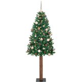 vidaXL Ožja jelka med 300 LED z stojalom Zelena 77 x 77 x 210 cm PVC Cene