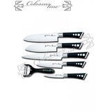 Colossus LINE Set noževa CL-23 – keramički premaz i gumena drška (6 delova) | ePonuda.com
