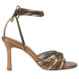 Kurt Geiger braon-zlatne ženske sandale Cene
