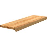  Gazišta stepenice 20 kom svjetlosmeđi 80x30x2 cm masivna hrast | shoptok.hr