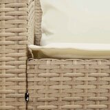  4-dijelni set vrtnih sofa s jastucima bež od poliratana | shoptok.hr