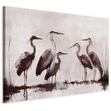 XXL slika - Herons painted with ink 240x160 | shoptok.hr
