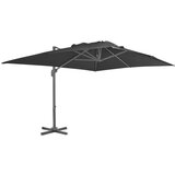 vidaXL previsni senčnik z aluminijastim drogom 400x300 cm antracit | Shoptok.si