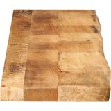 Stolna ploča 180x30x3,8 cm masivno drvo manga sa živim rubom | shoptok.hr