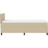 Box Spring Krevet s Madracem Svijetlo Zeleni Sivi 80x200 cm Korduroj Tkanina | shoptok.hr