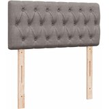  Otomanski krevet s madracem smeđesivi 100x200 cm tkanine | shoptok.hr