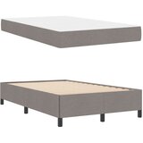  s opruga kutije Sivo-smeđa 120 x 190 cm tkanina | shoptok.hr