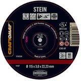 CRAFTOMAT Rezni disk C24R-BF (Prikladno za: Kamen, Promjer rezne ploče: 115 mm, Debljina plohe: 3 mm) Cijene