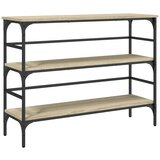  The Living Store Klubska mizica sonoma hrast 100x32x75 cm inženirski les - Konzolna Mizica, (21502181) | Shoptok.si