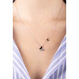 Otelia ženska srebrna ogrlica Leptir sa cirkonima 294 | ePonuda.com