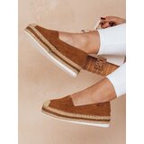 DStreet Espadryle damskie LANSI kamelowe | shoptok.hr