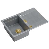 Quadron SUDOPER OWEN 111 + nano PVD srebrno siva/zlato s daljinskim upravljanjem, (HQO7650U5_PVDG1) | shoptok.hr