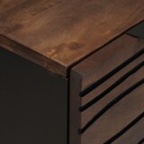  Komode s ladicama s pohranom 2 pcs Smeđa Srednja Masivno drvo | shoptok.hr